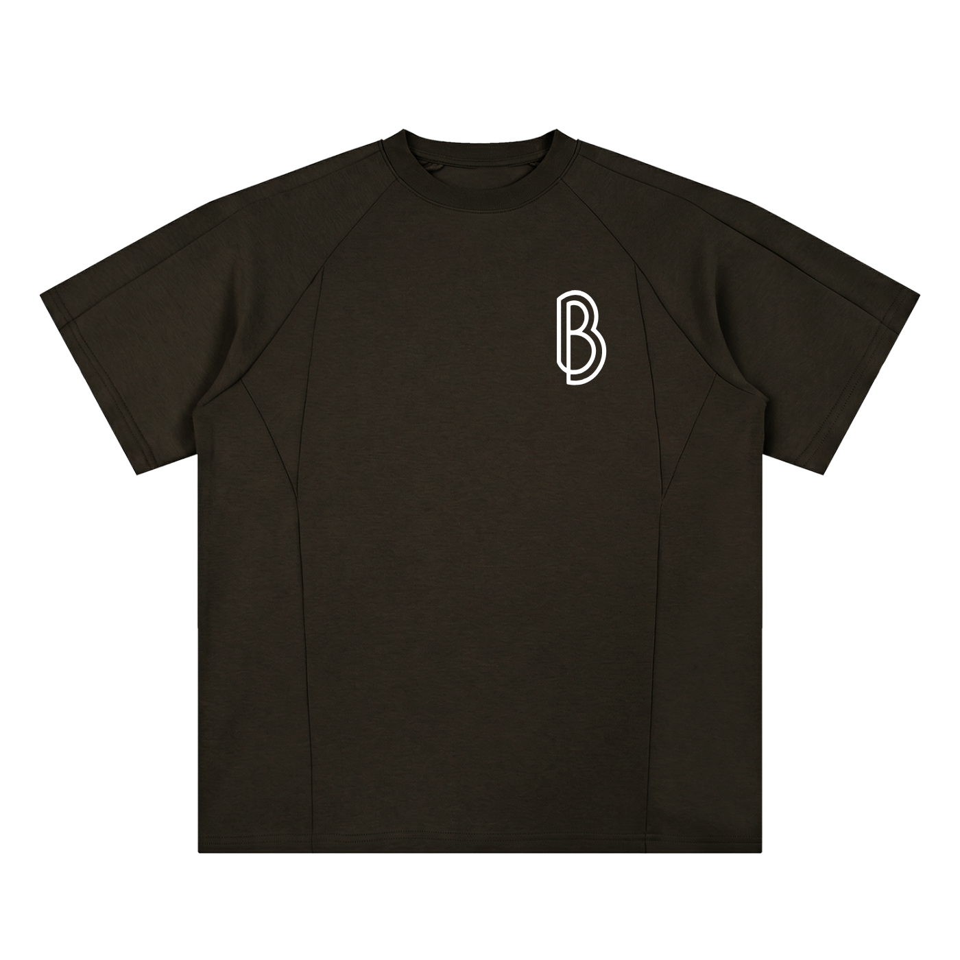 Oversized Paneled Raglan T-Shirt