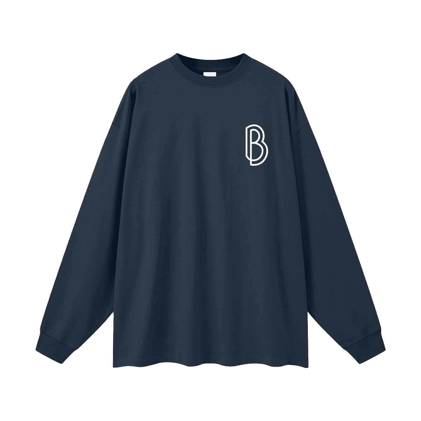 Oversized Mens Long Sleeve T-Shirt