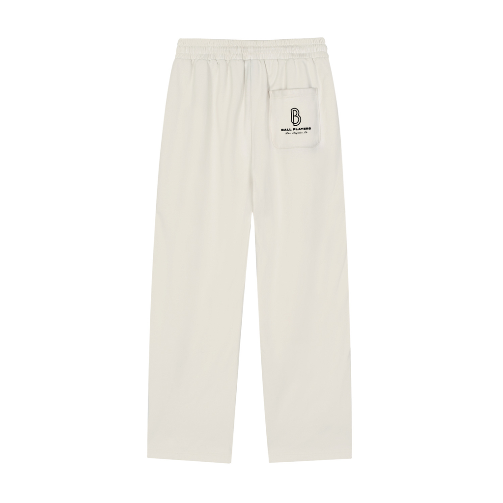 Reflection Striped Straight-Leg Sweatpants