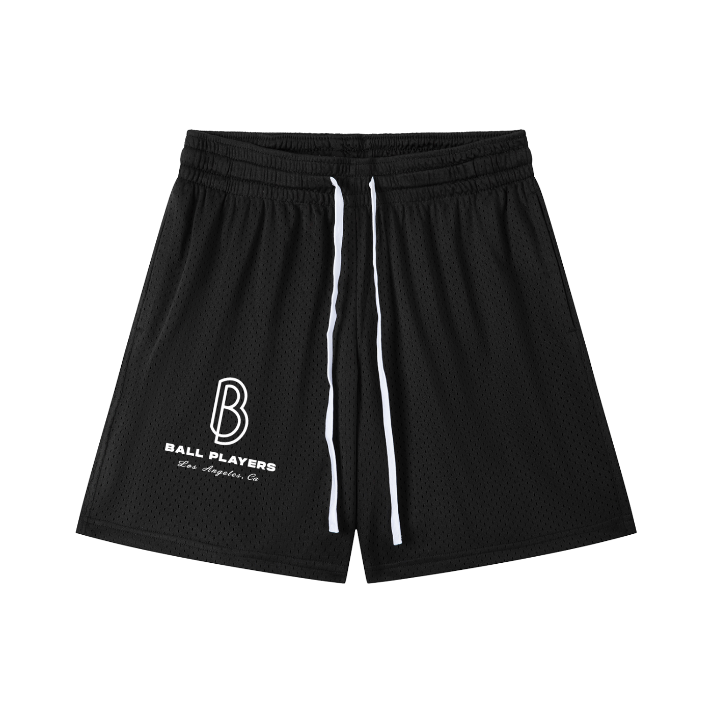 Mesh Drawstring Shorts