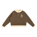 Women’s Mock Neck Crewneck Sweatshirt
