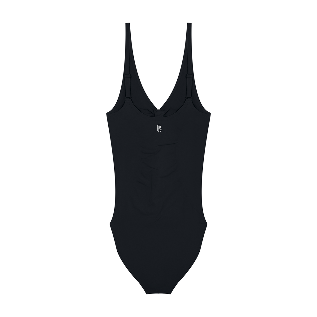 Women’s Full-Zip Ruched Bodysuit