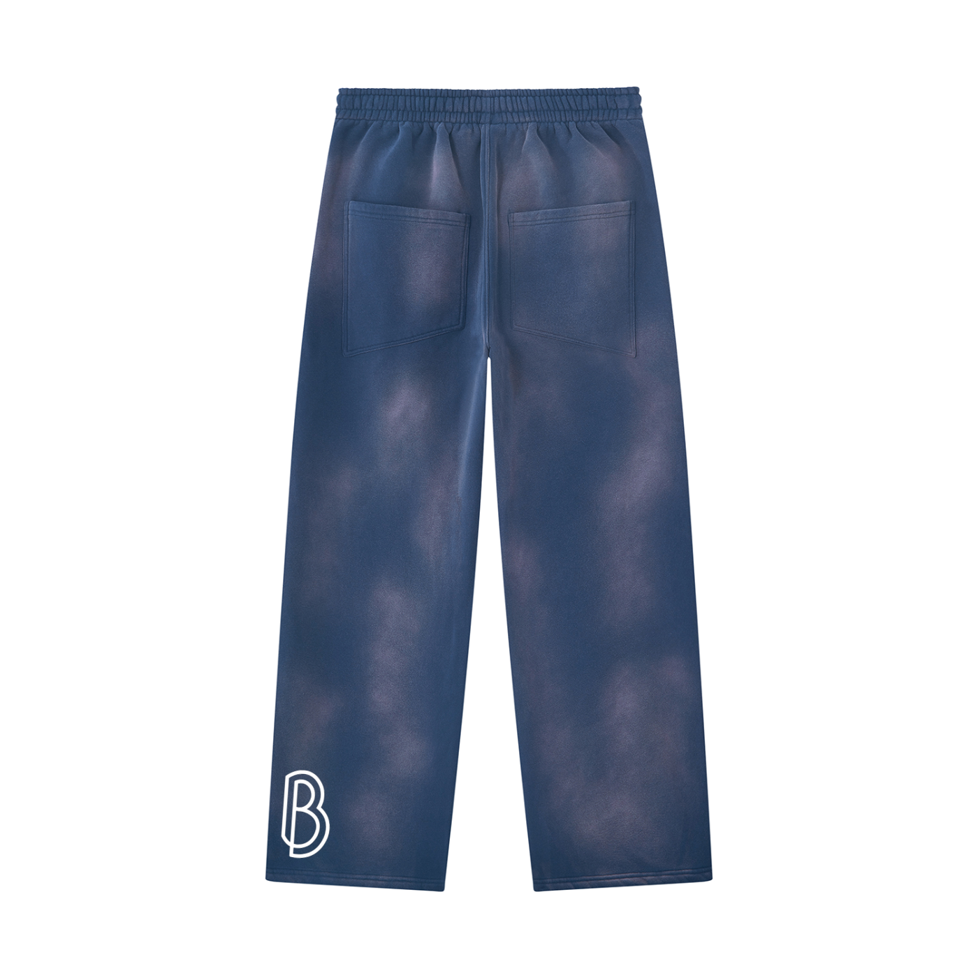 Unisex Sunfade Wide Leg Fleece Sweatpants