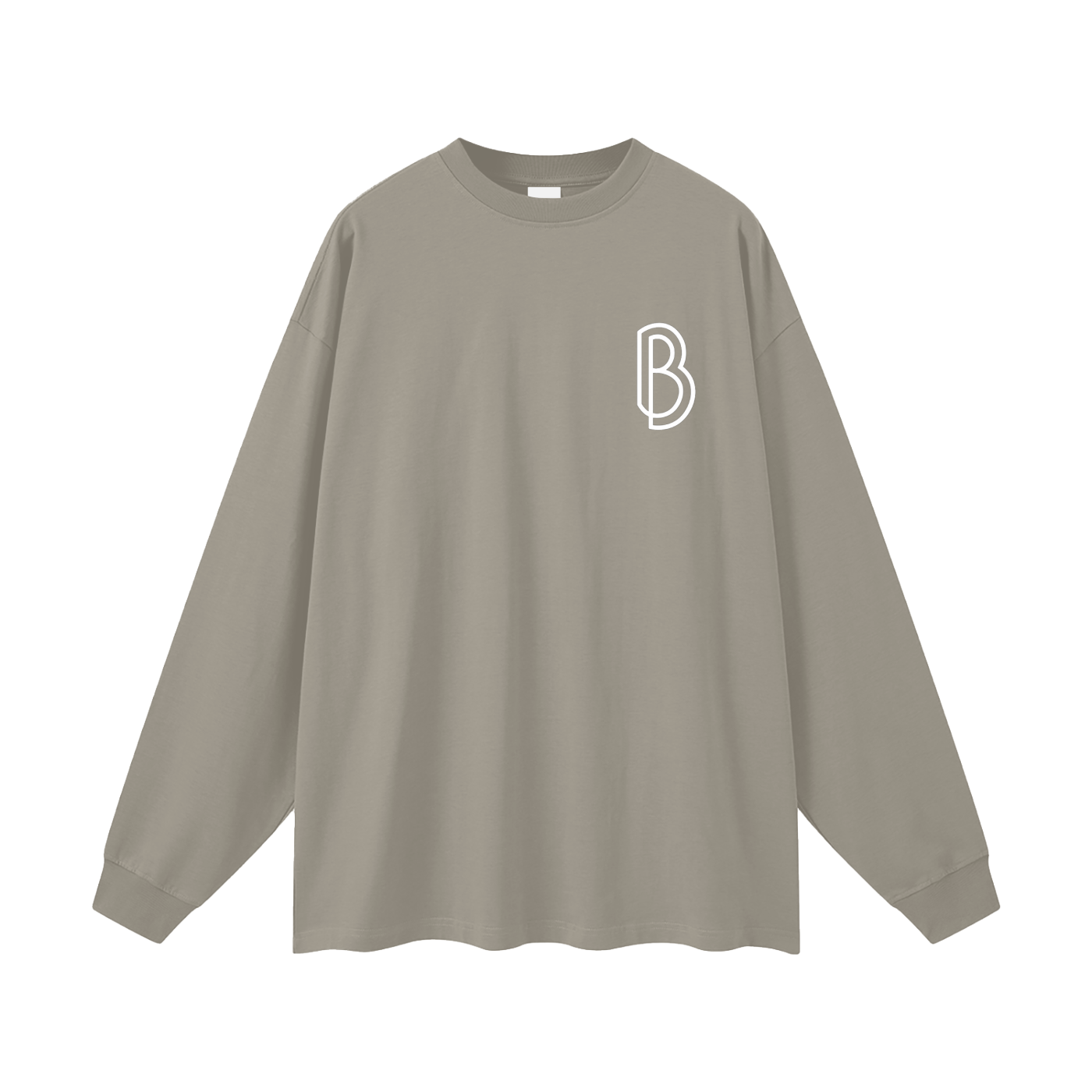 Oversized Mens Long Sleeve T-Shirt