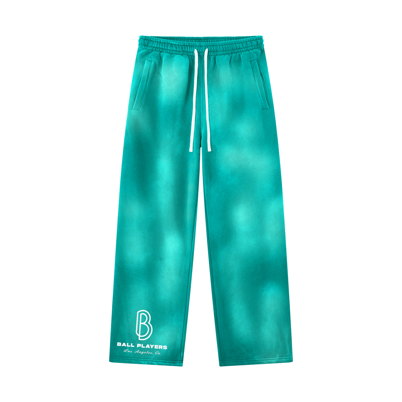 Unisex Sunfade Wide Leg Fleece Sweatpants