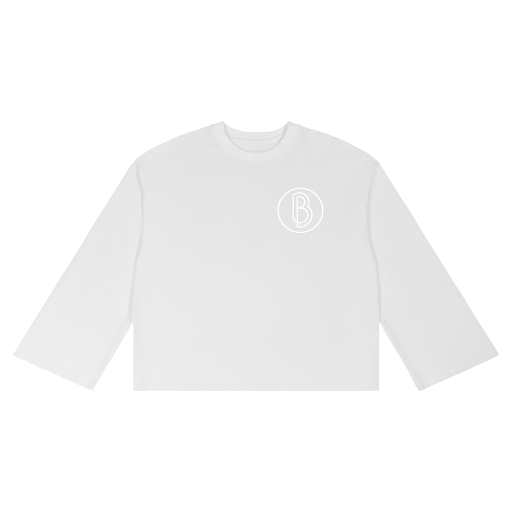 Waffle Raw Edge T-Shirt