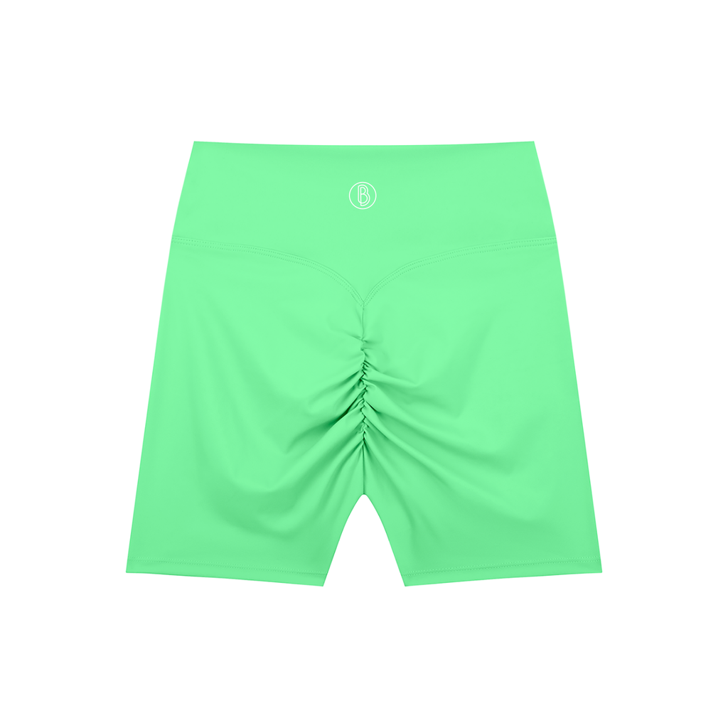 High-Waisted Blend Biker Shorts