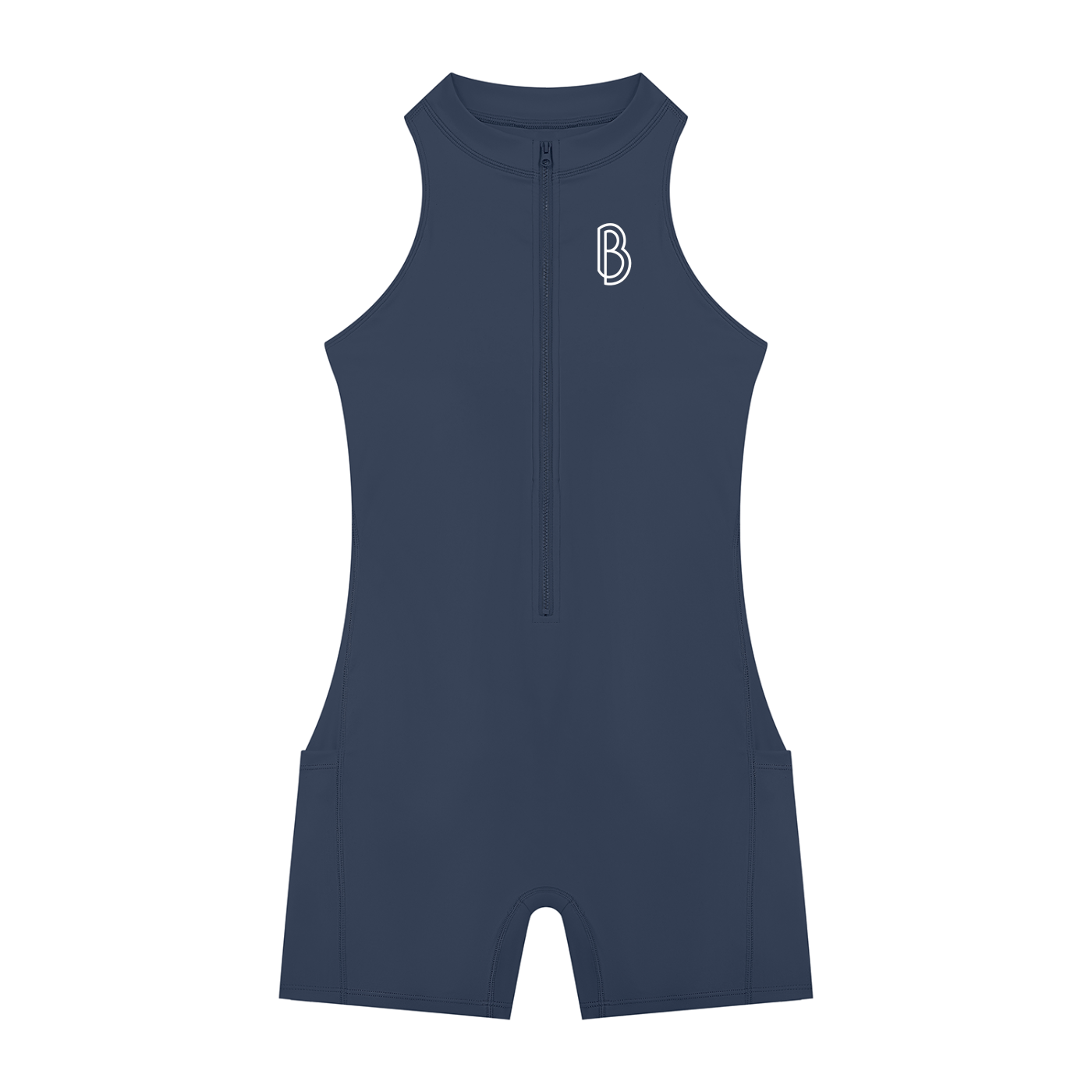 Women’s Quarter-Zip Yoga Romper