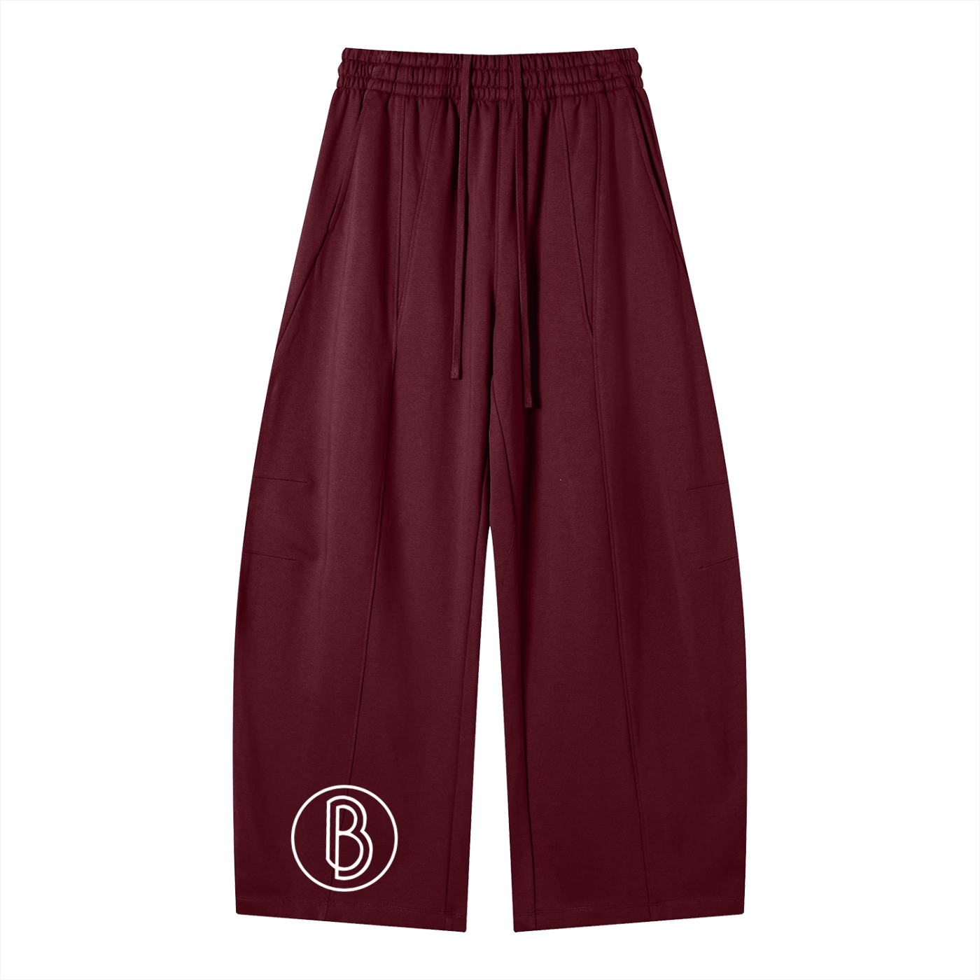 Heavyweight Wide Leg Panel Sweatpants