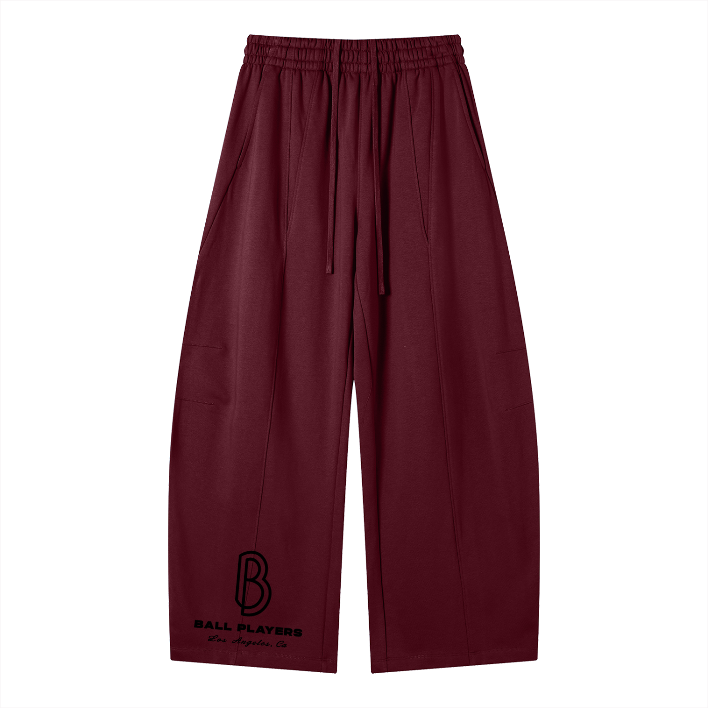 Heavyweight Wide Leg Panel Sweatpants