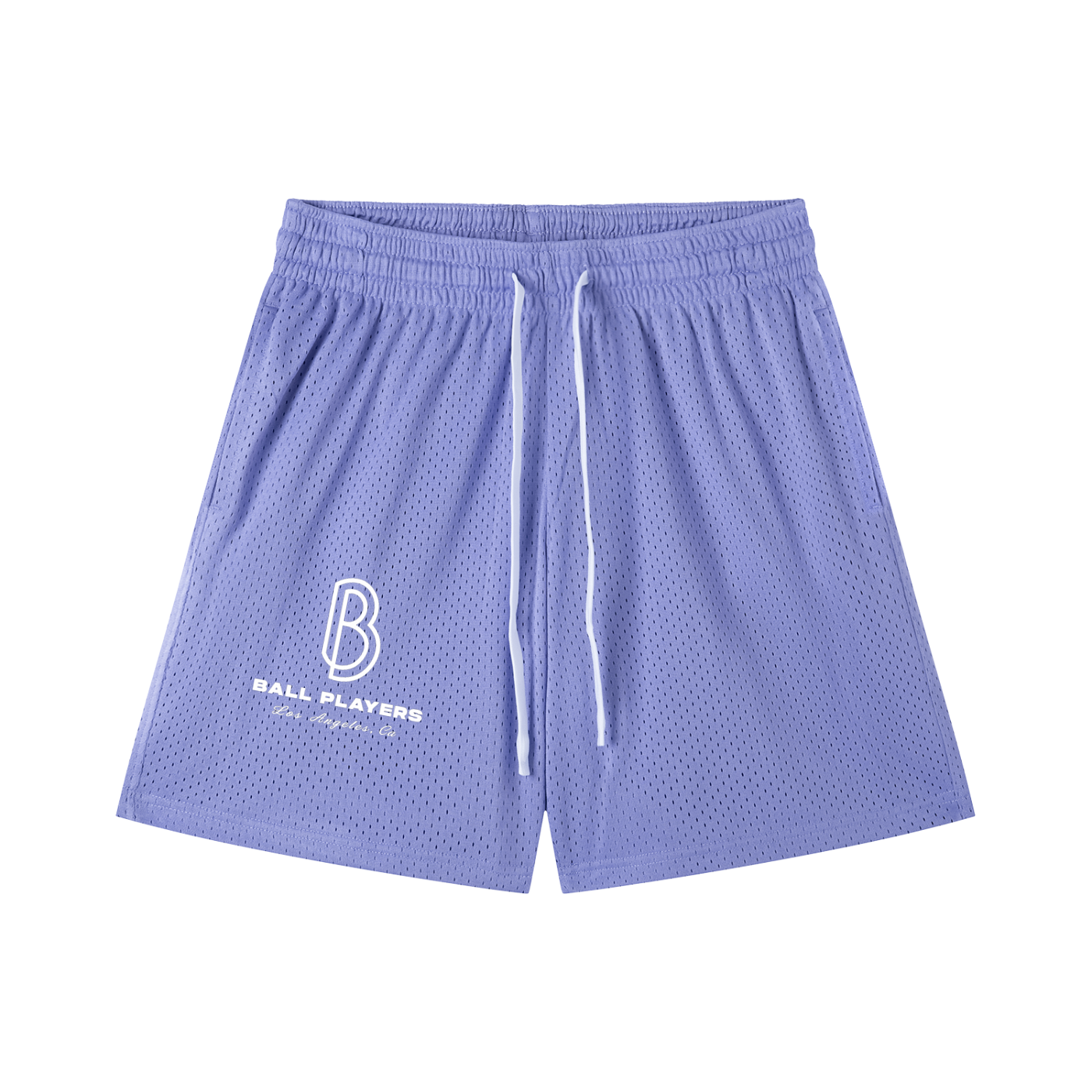 Mesh Drawstring Shorts
