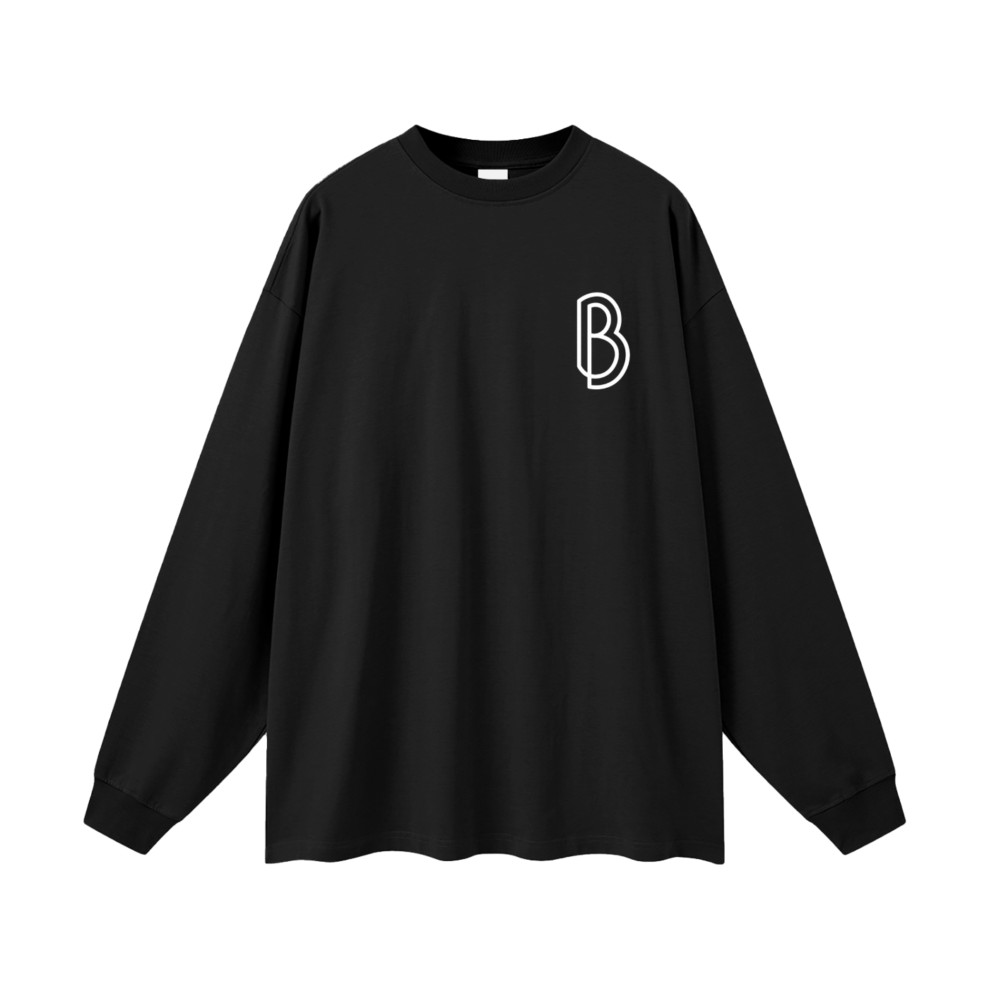 Oversized Mens Long Sleeve T-Shirt