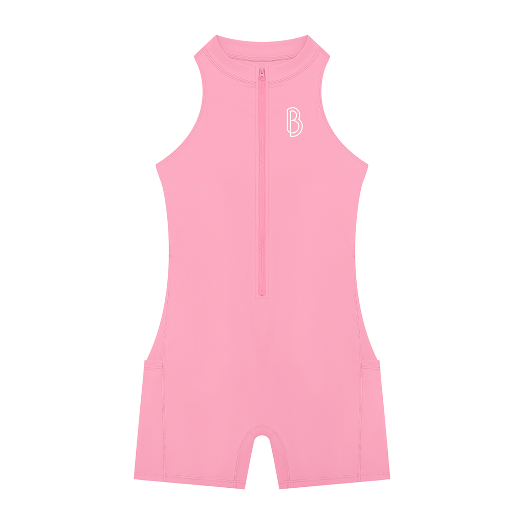 Women’s Quarter-Zip Yoga Romper