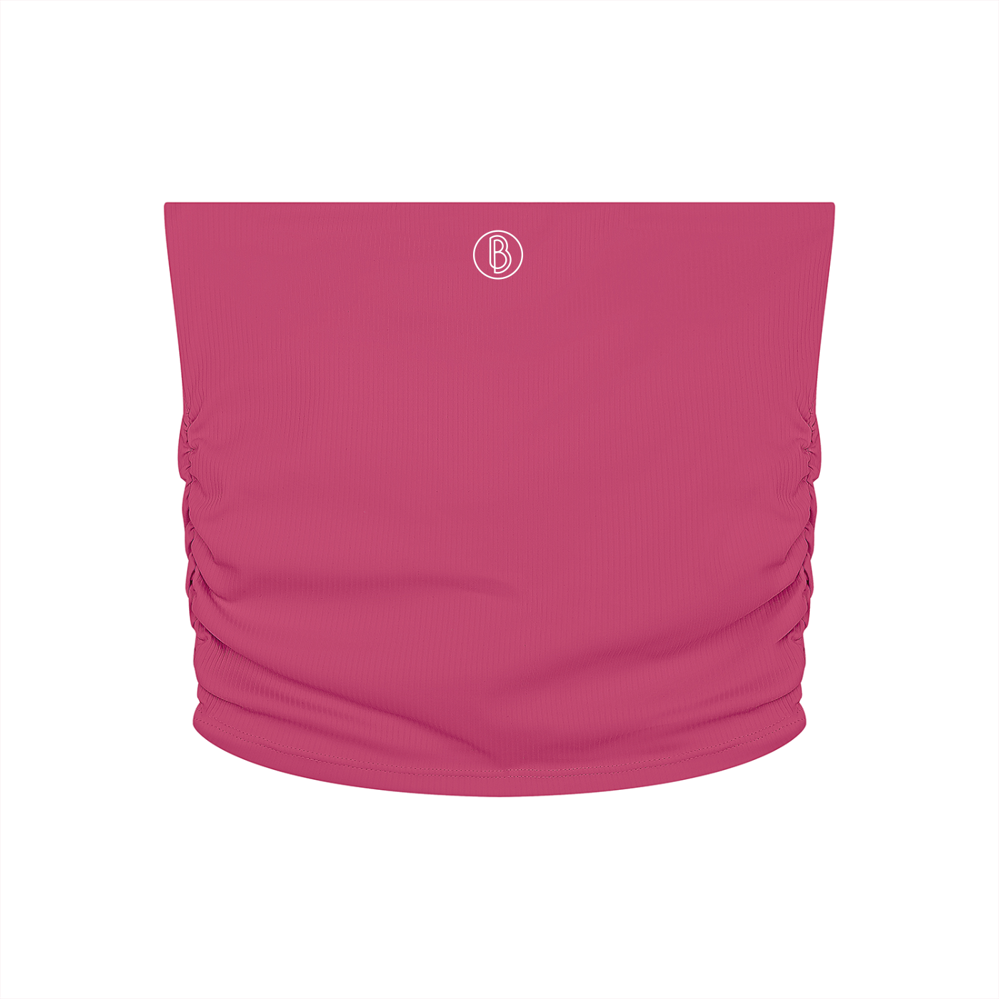 Women’s Ruched Cropped Yoga Tube Top