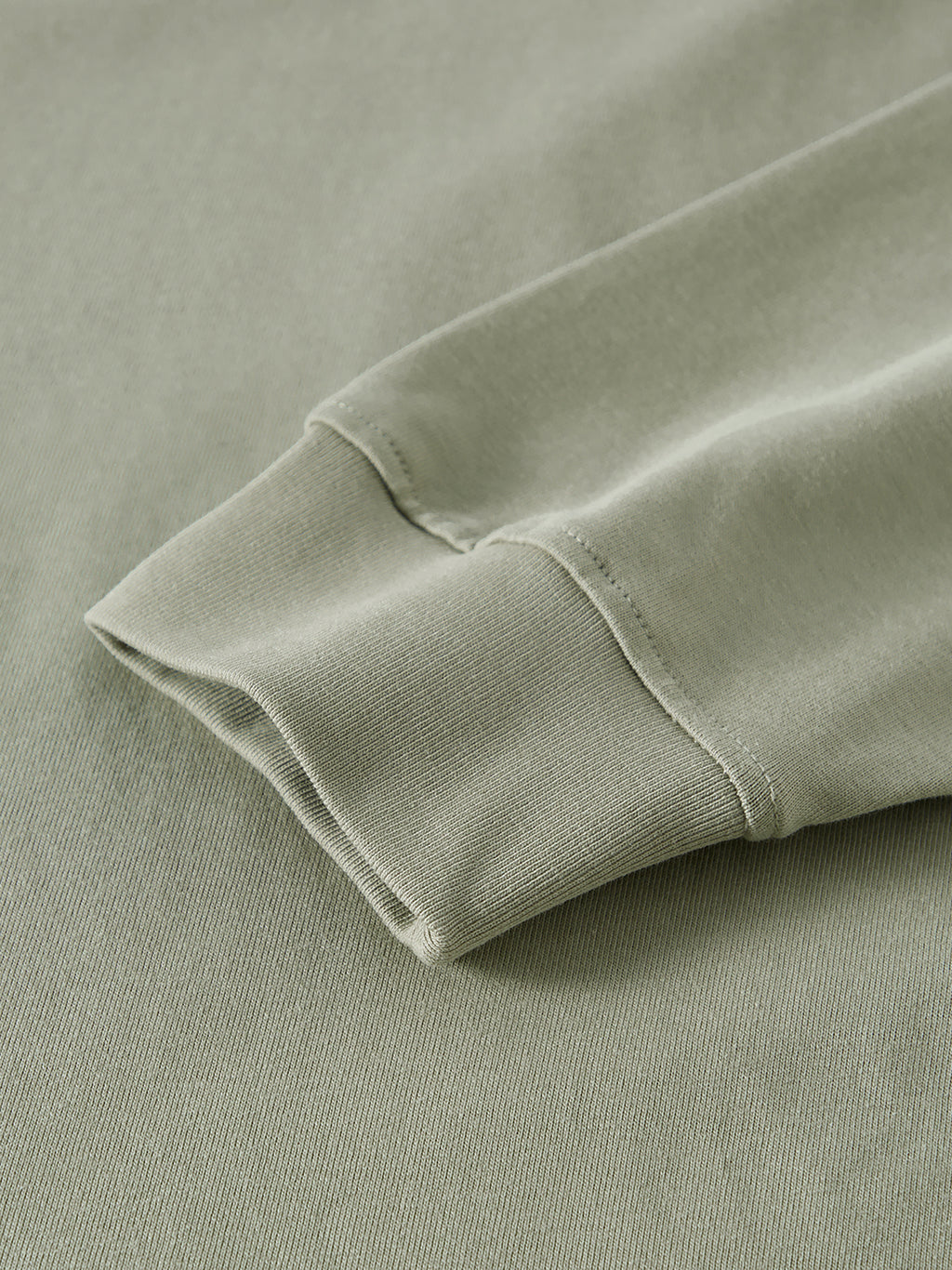 Oversized Mens Long Sleeve T-Shirt fabric detail view 4