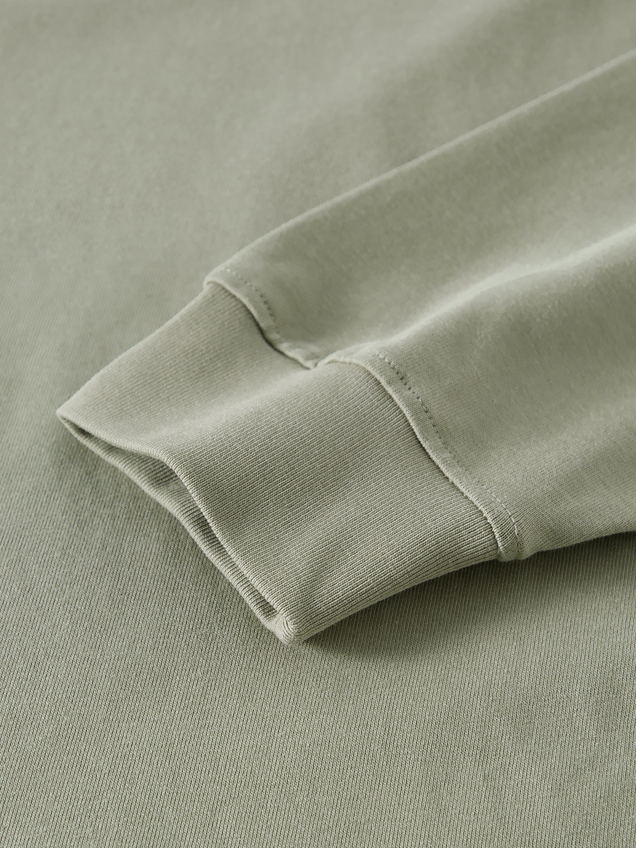 Oversized Mens Long Sleeve T-Shirt fabric detail view 4