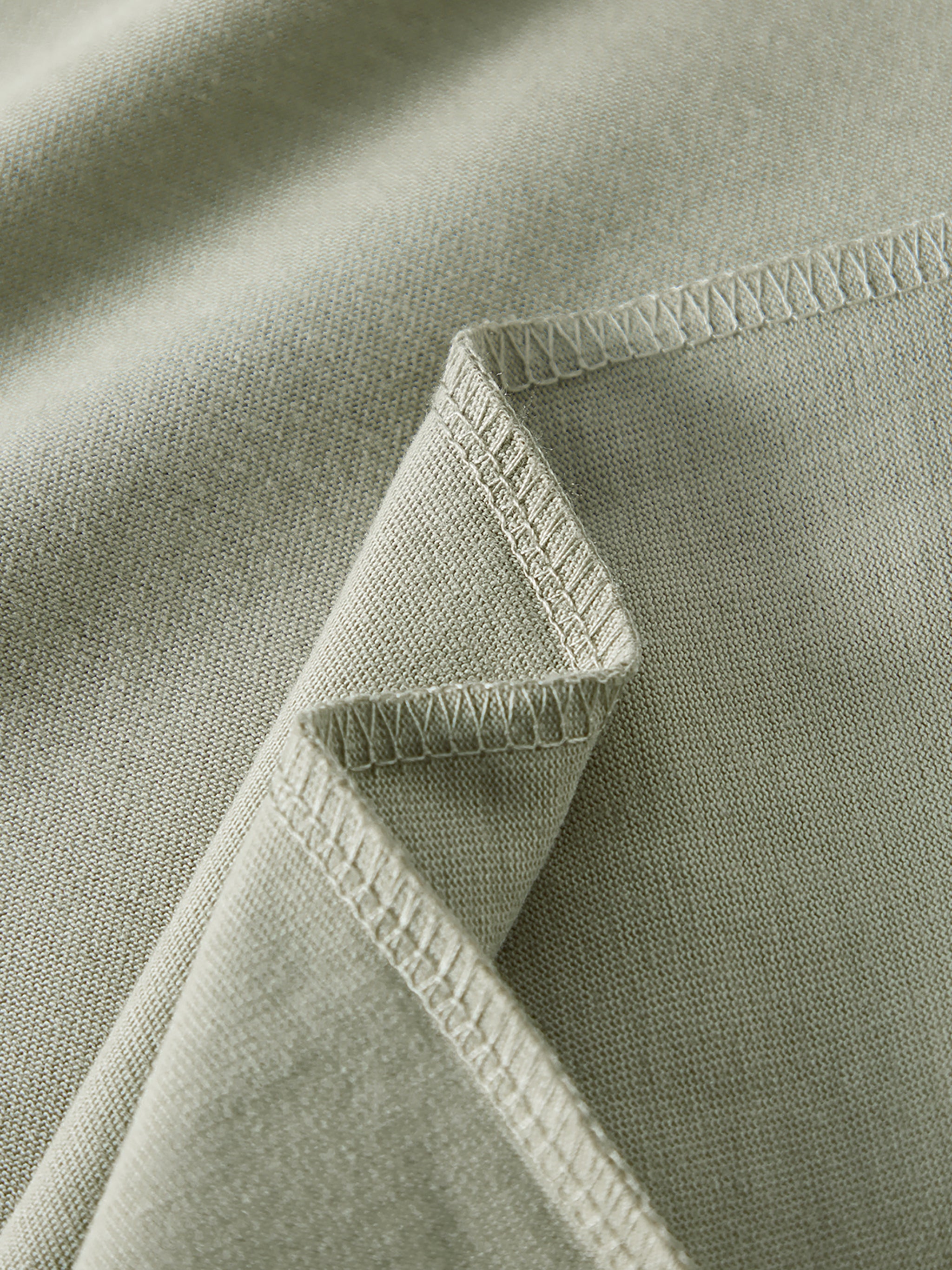Oversized Mens Long Sleeve T-Shirt fabric detail view 5