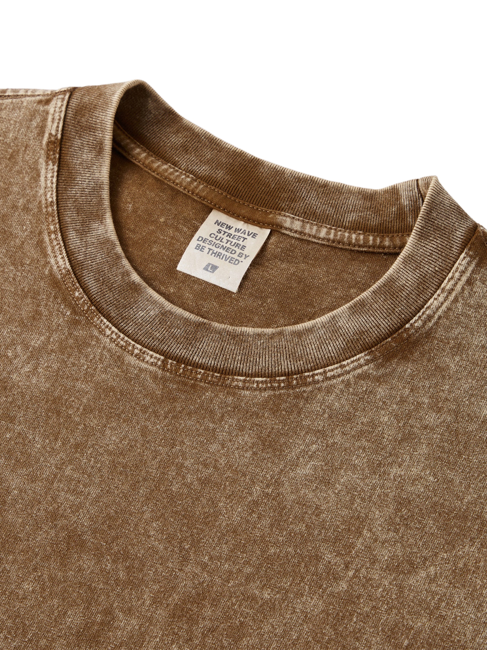 Snow Washed Kids' T-Shirt fabric detail view 3