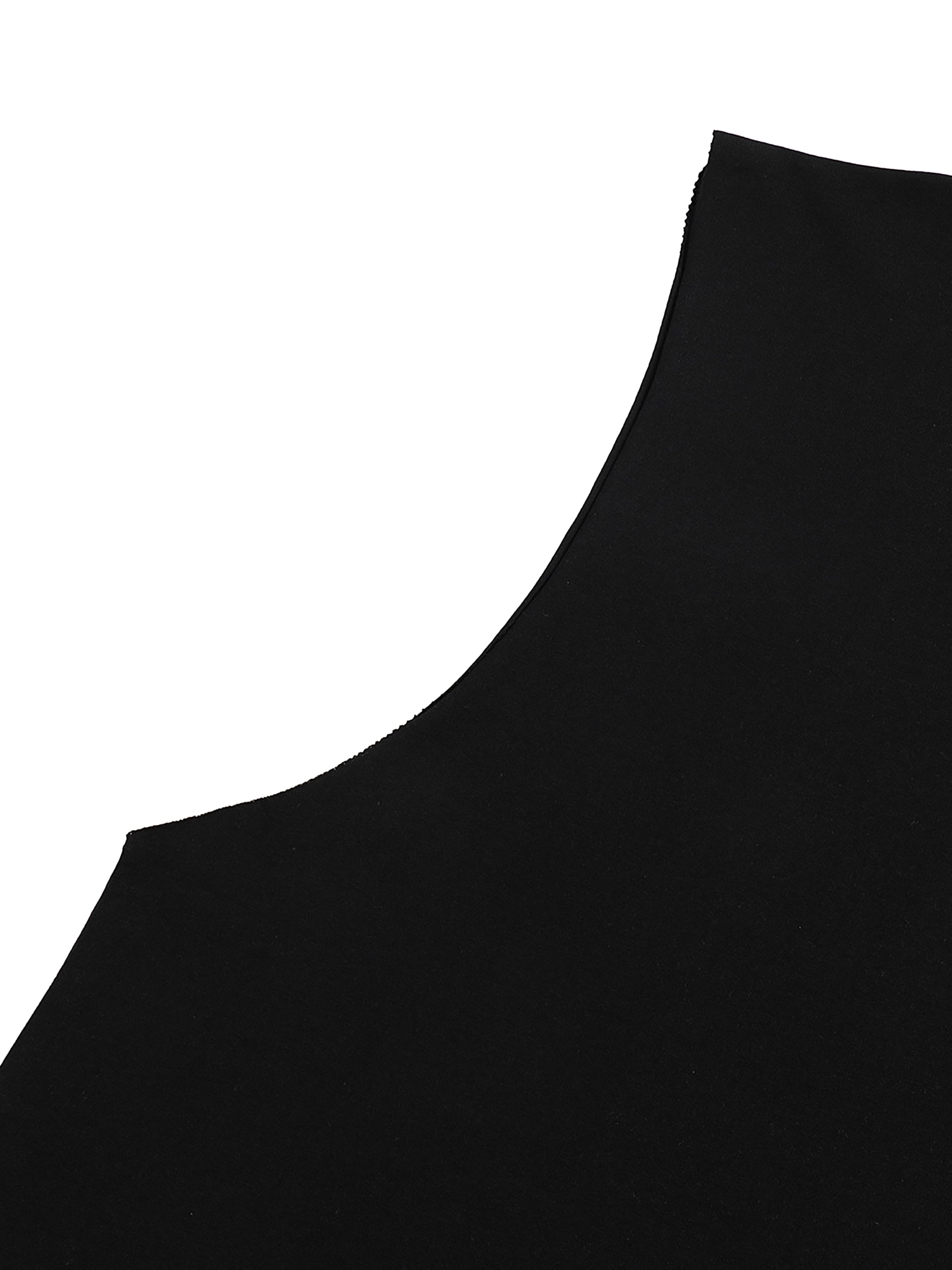Raw Edge Cotton Tank Top fabric detail view 2