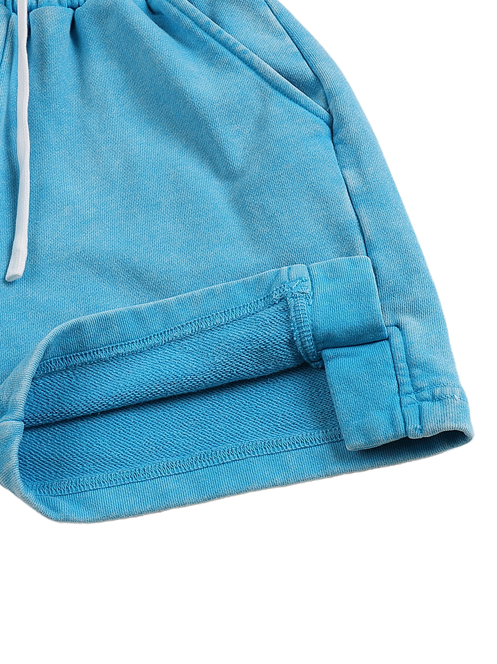 Snow Washed Kids' Shorts fabric detail view 6