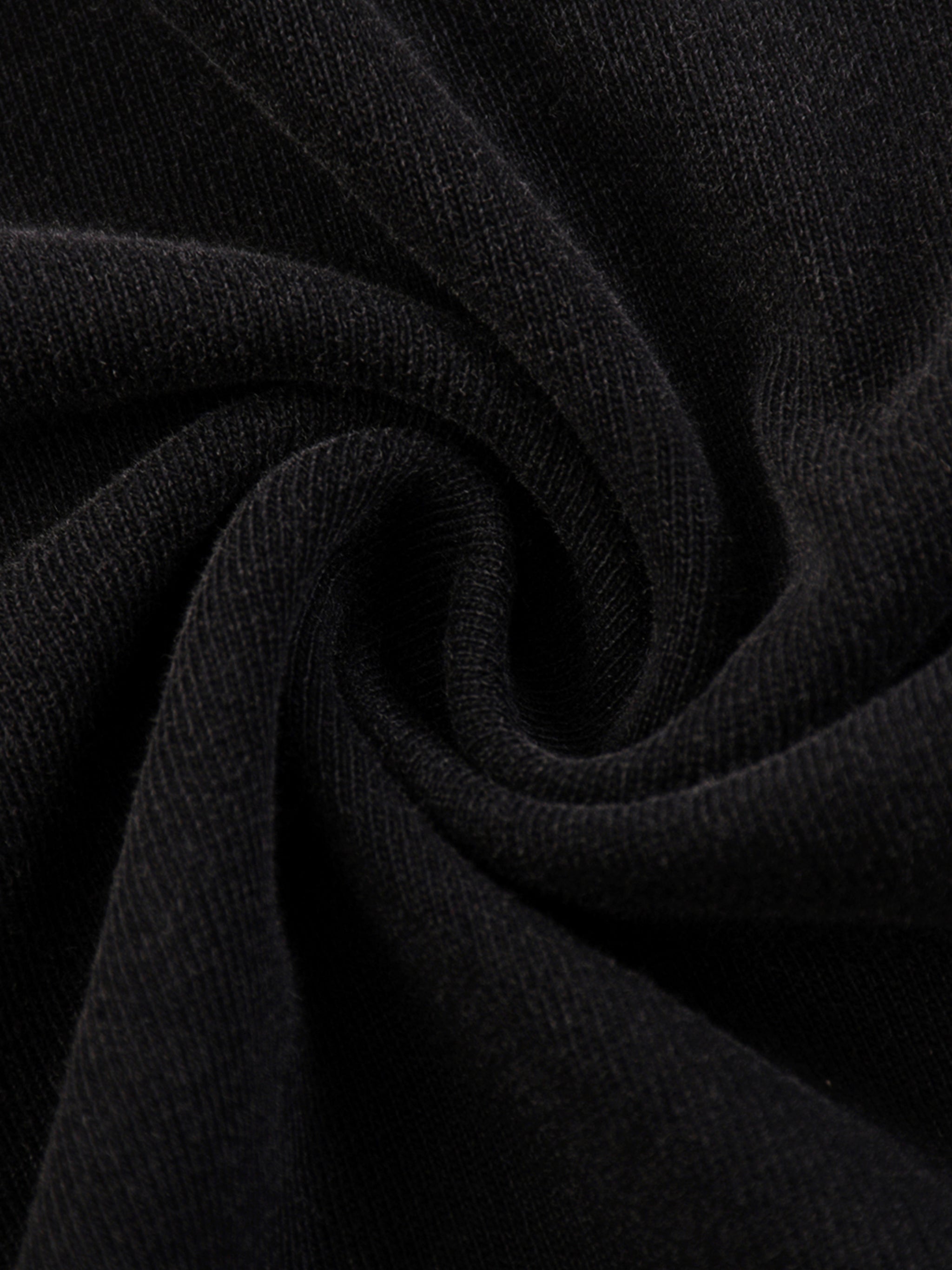 Snow Washed Raw-Hem T-Shirt fabric detail view 3