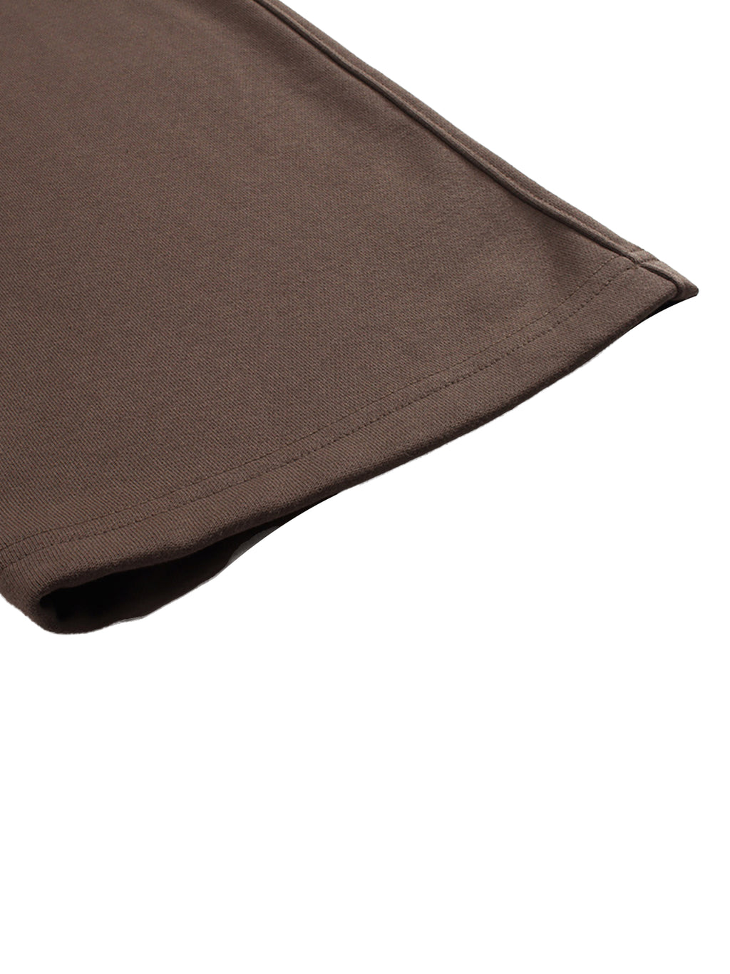 Solid Color Straight-Leg Sweatpants fabric detail view 6