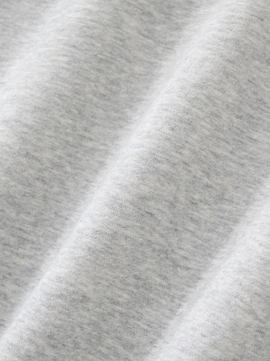 Essential Fleece Mock-Neck Crew Sweatshirt fabric detail view 4