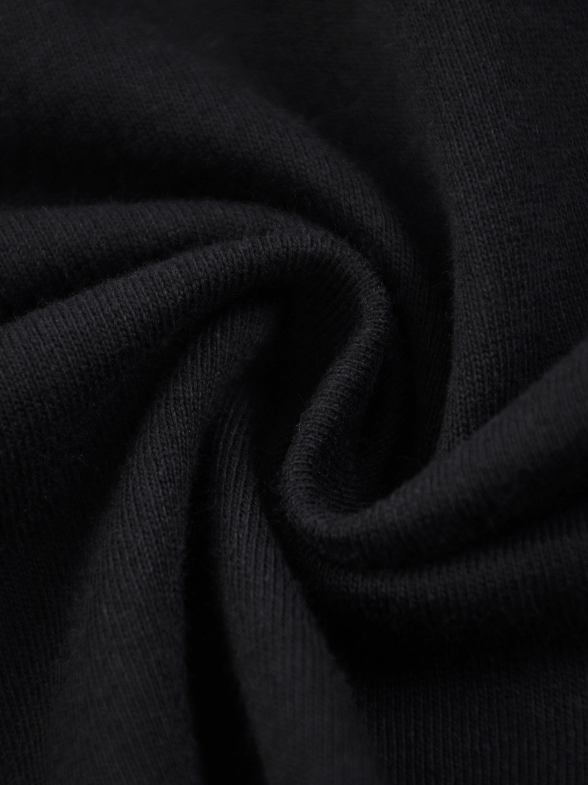 Contrast-Stitched Cotton T-Shirt fabric detail view 5