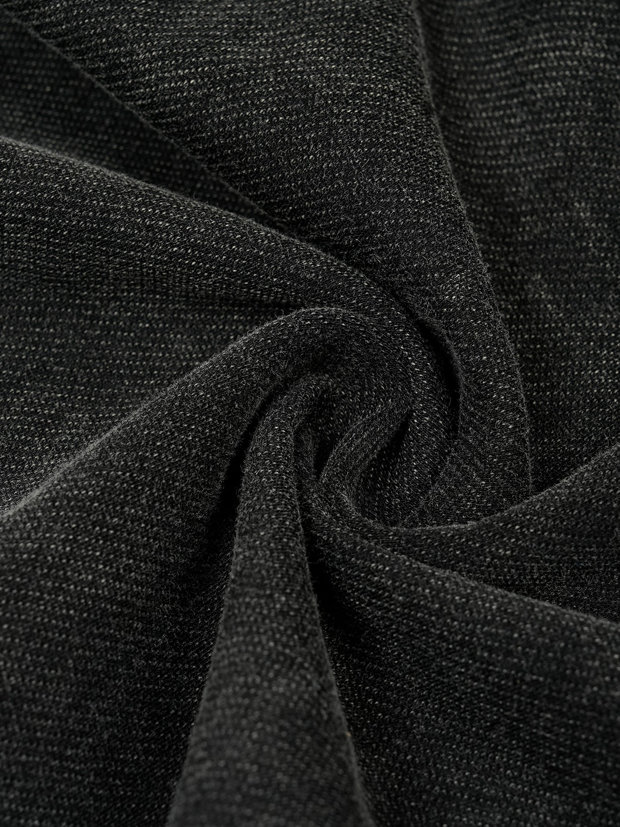 Snow Wash Drawstring Cotton Pants fabric detail view 3