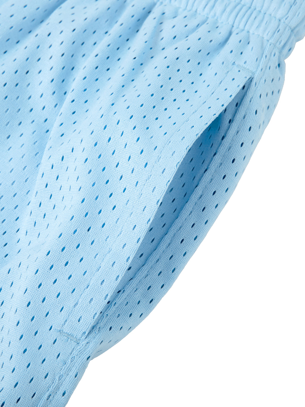Mesh Drawstring Shorts fabric detail view 3