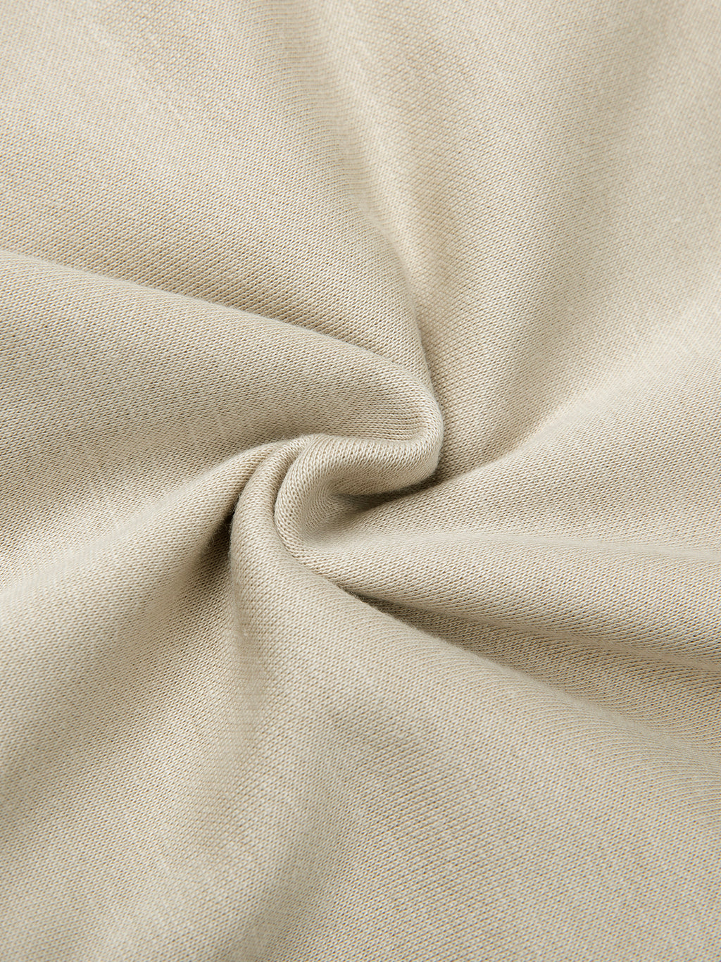 Curved Panel Raglan Hoodie fabric detail view 4