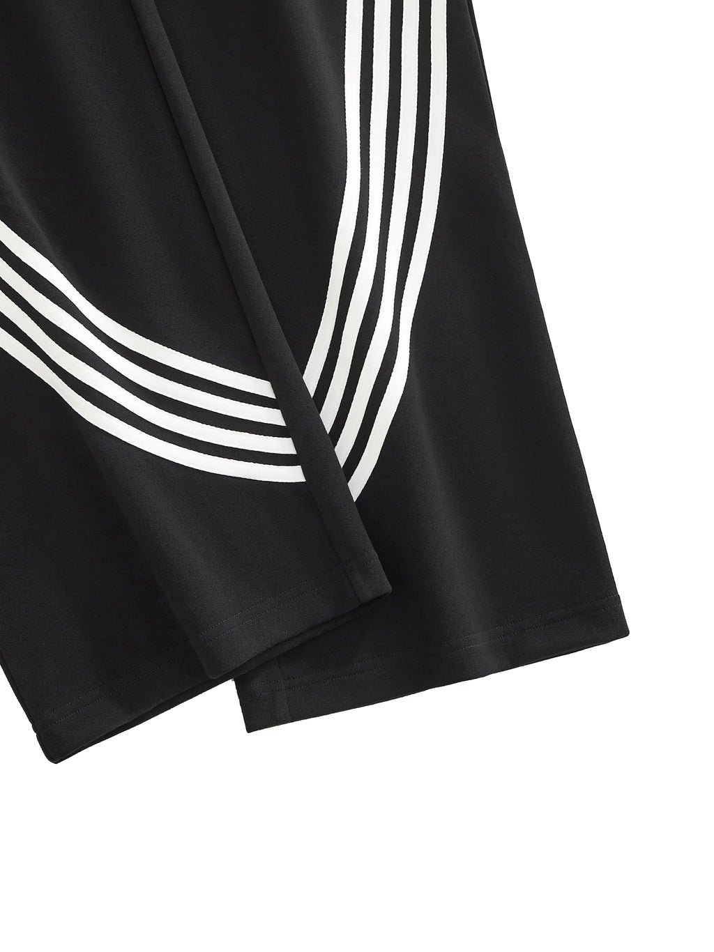 Curved Stripe Straight Sweatpants fabric detail view 2