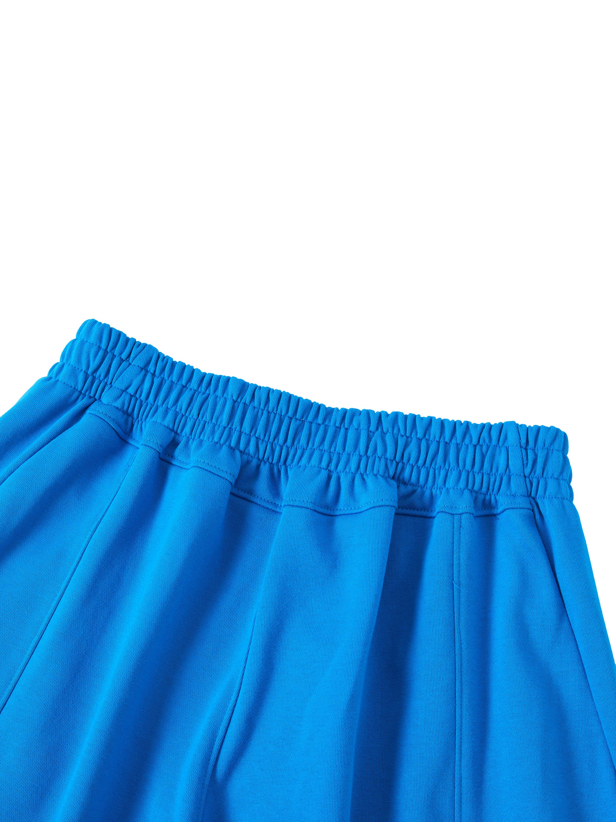 Heavyweight Wide Leg Panel Sweatpants fabric detail view 5