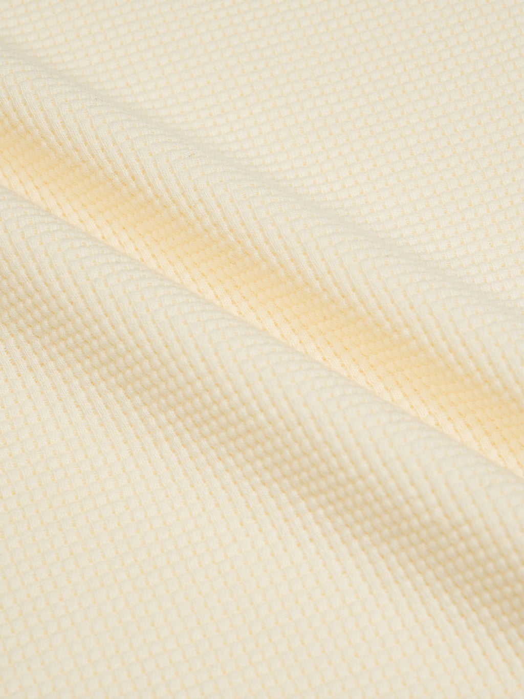 Unisex Waffle Raw Edge T-Shirt fabric detail view 5