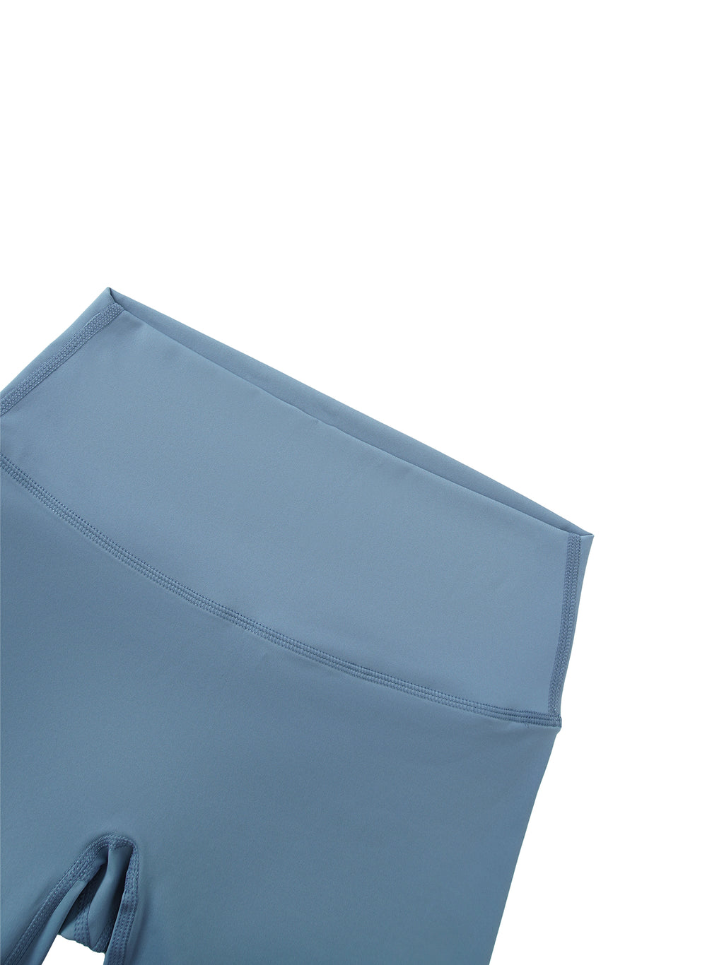 Women's High-Waisted Biker Shorts fabric detail view 1