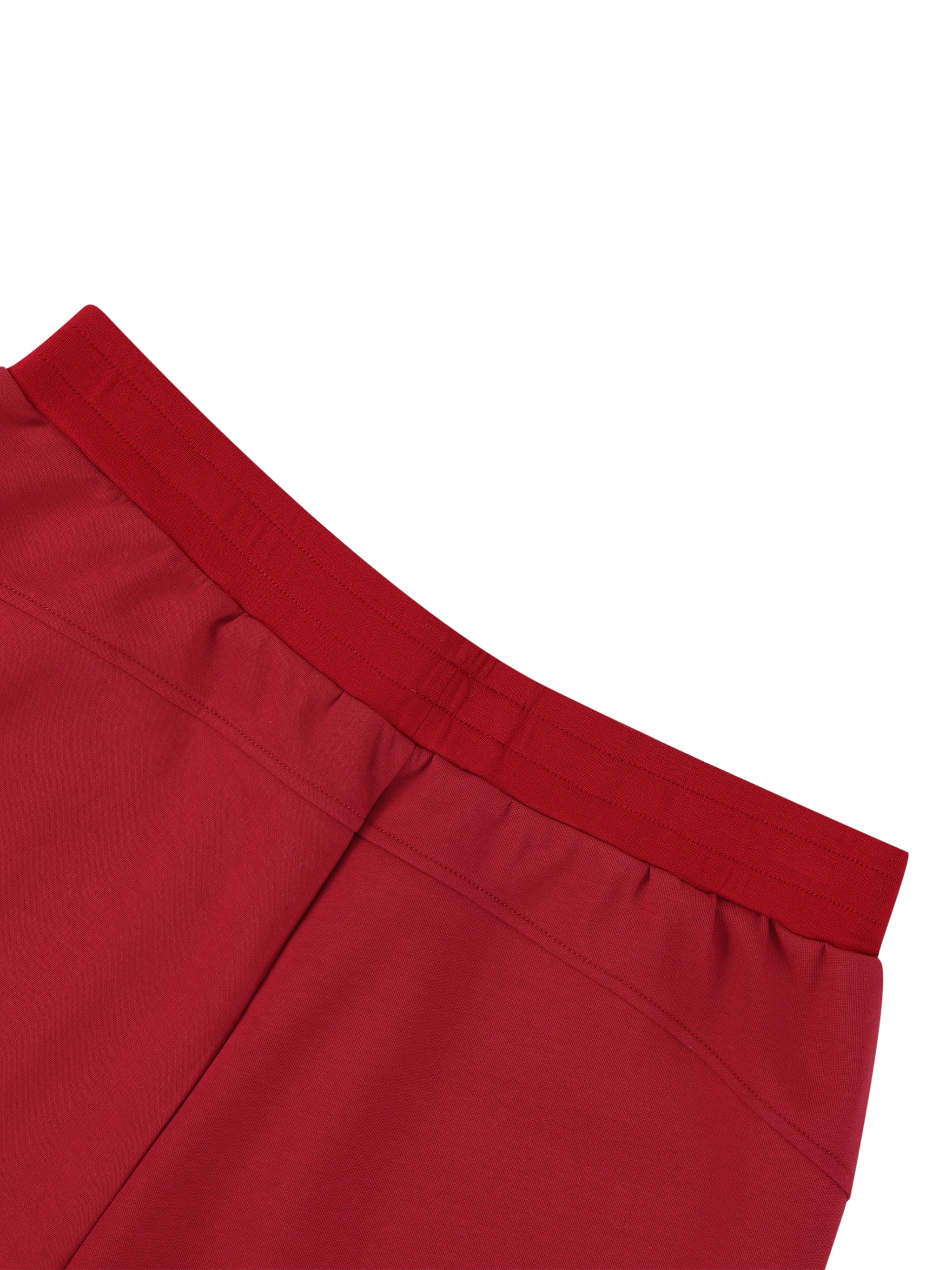 Women's Retro Contrast Binding Shorts fabric detail view 4
