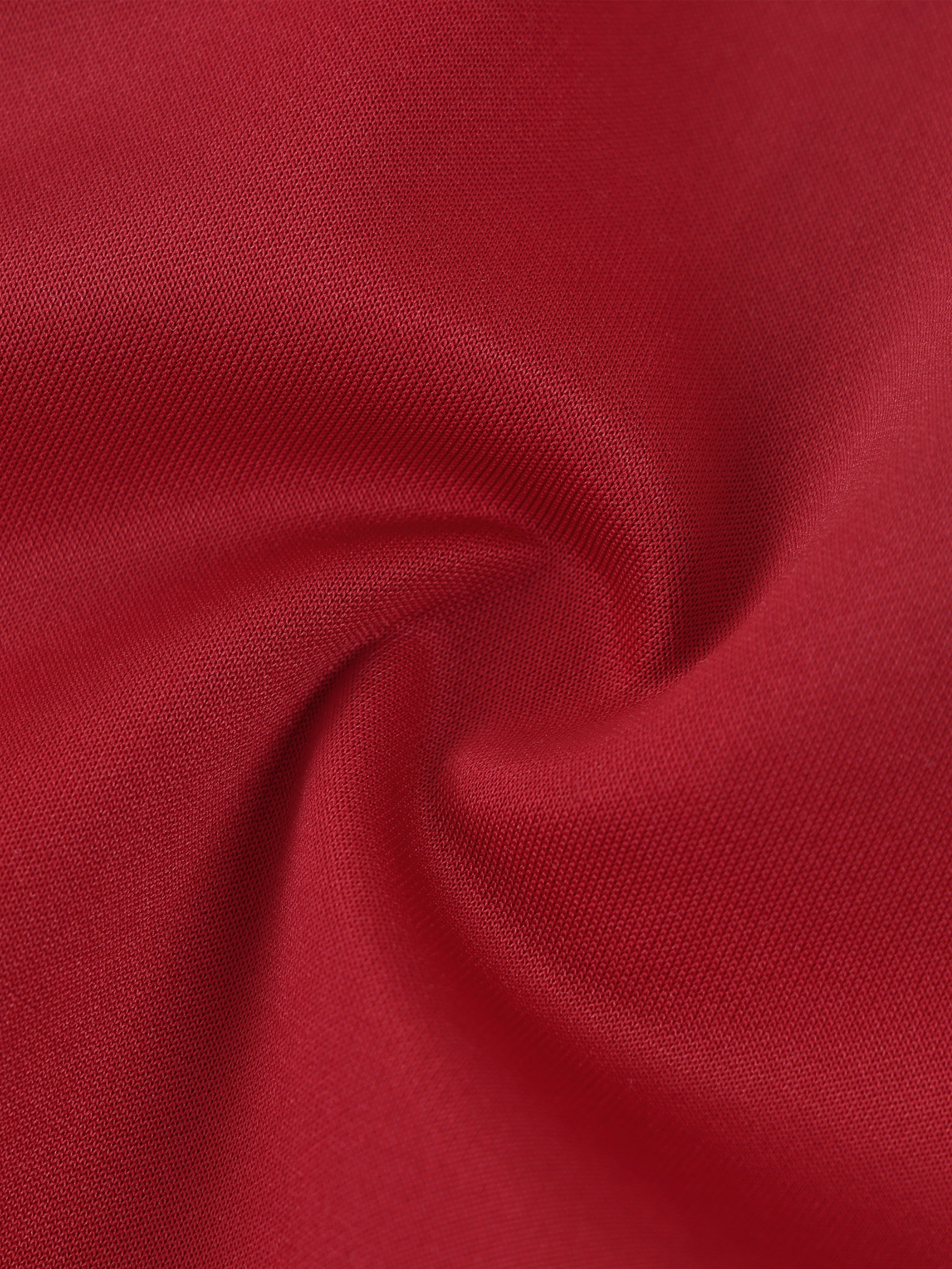 Women's Retro Contrast Binding Shorts fabric detail view 3