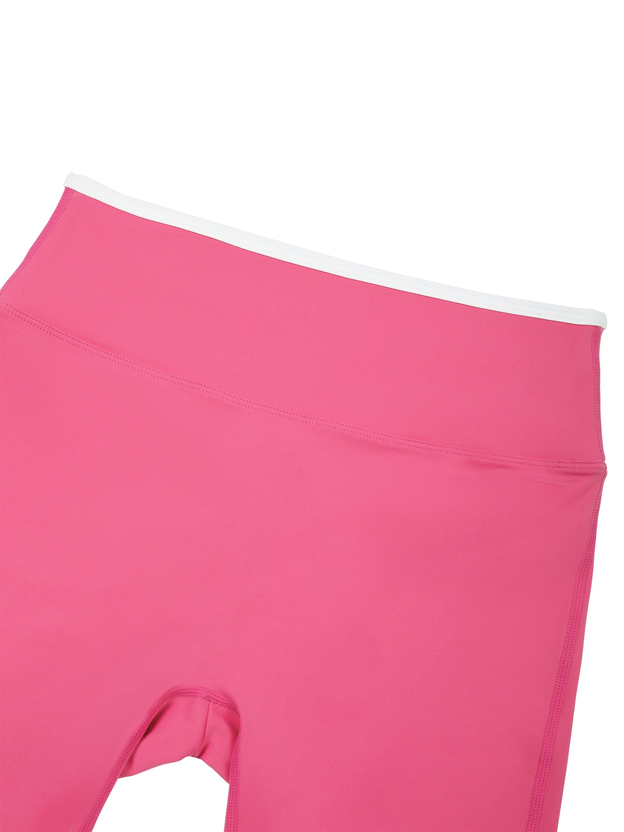 Women's High-Waisted Yoga Leggings fabric detail view 1