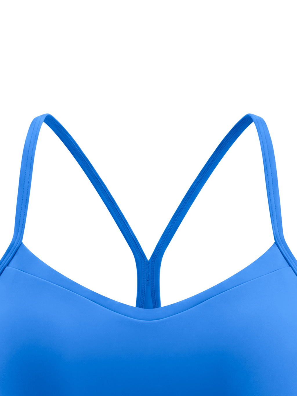 Women's Tight Cropped Sports Bra fabric detail view 1