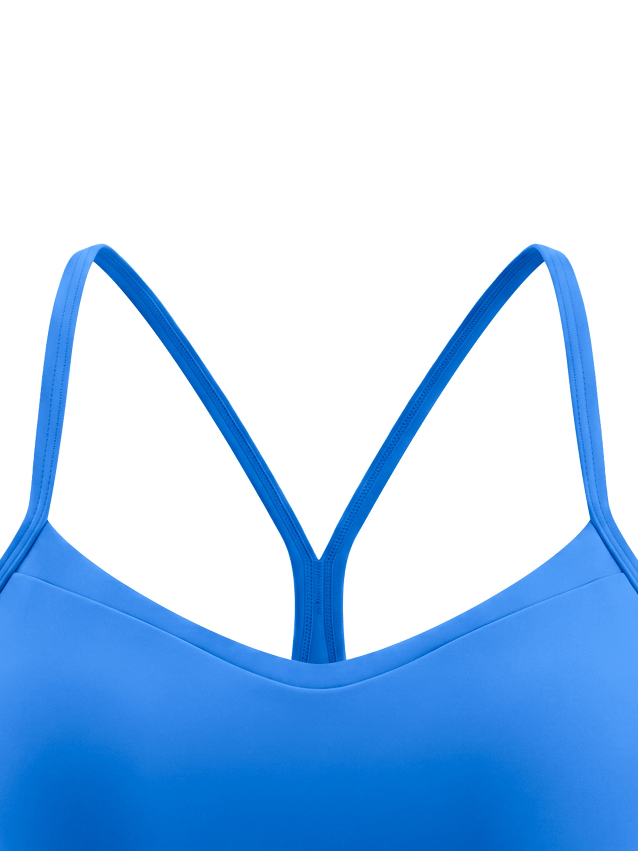 Women's Tight Cropped Sports Bra fabric detail view 1