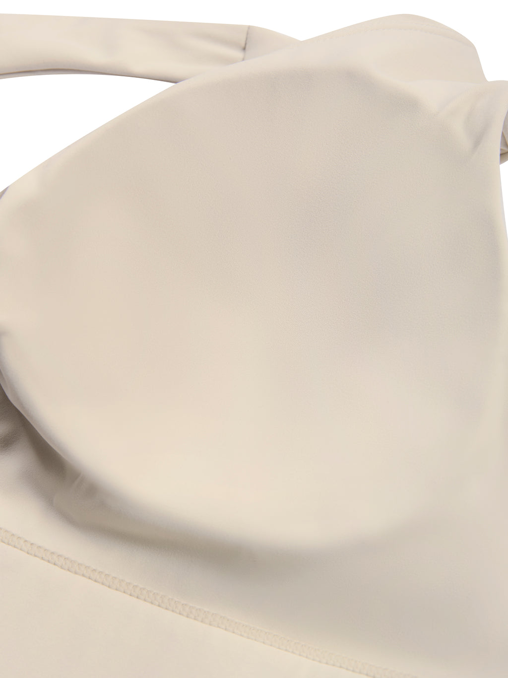 Women's Twist Front V-Neck Sports Bra fabric detail view 6