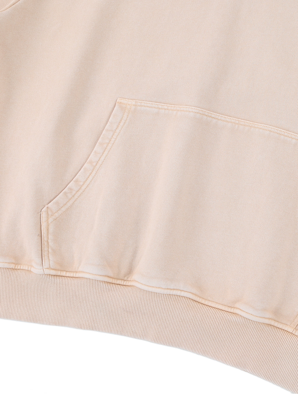 Unisex Mineral Wash Short Sleeve Hoodie fabric detail view 6