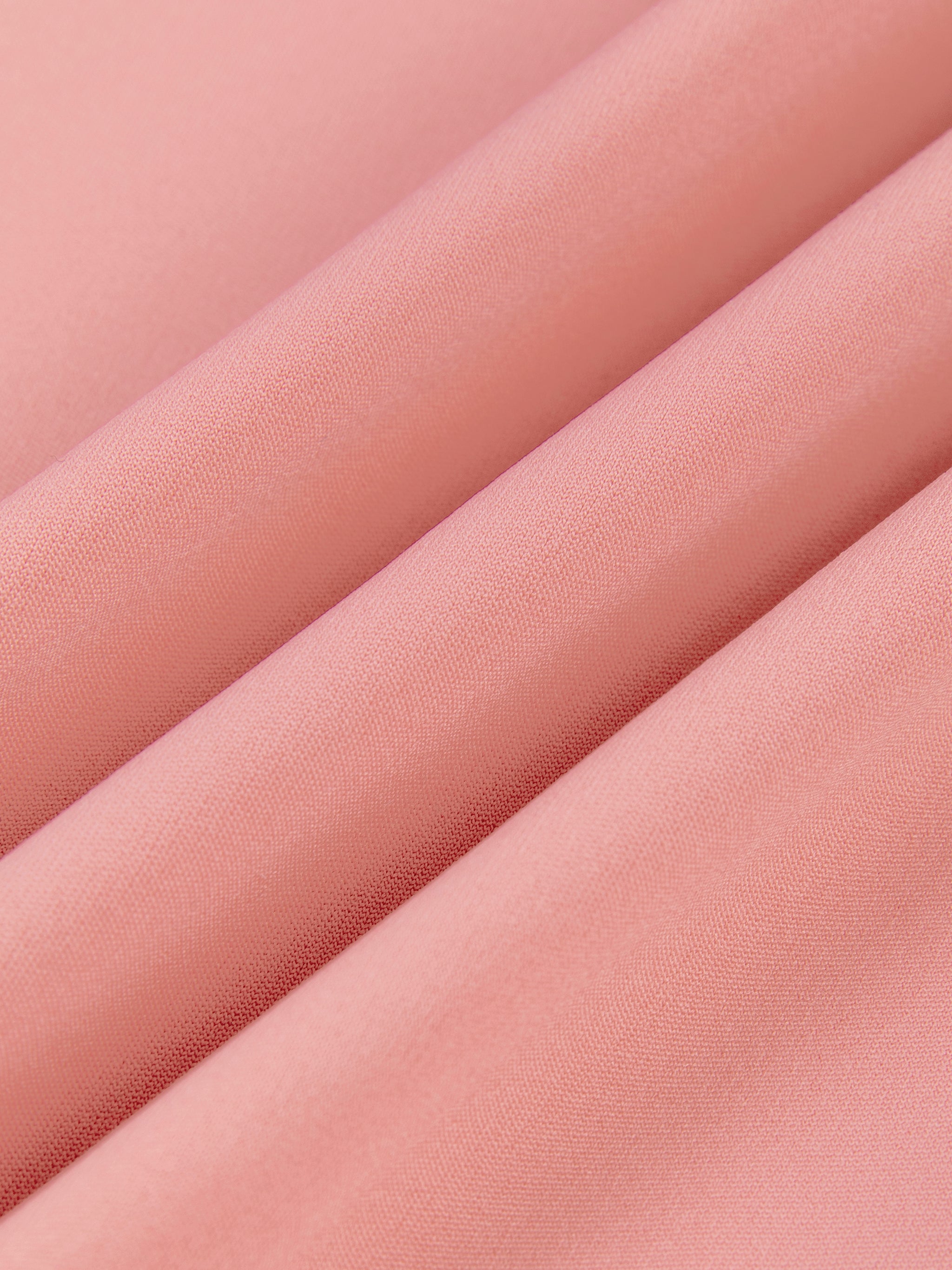 Women’s Halter Flared Jumpsuit fabric detail view 4