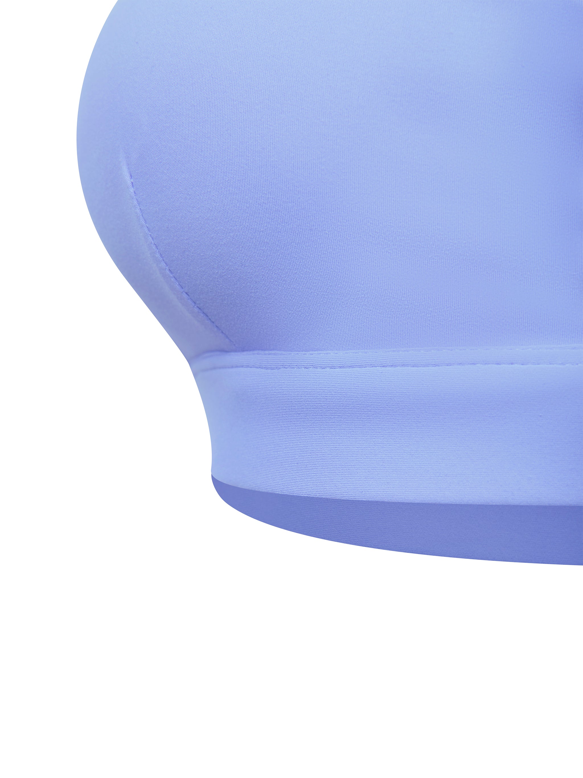 Women’s Cropped V-Neck Sports Bra fabric detail view 4