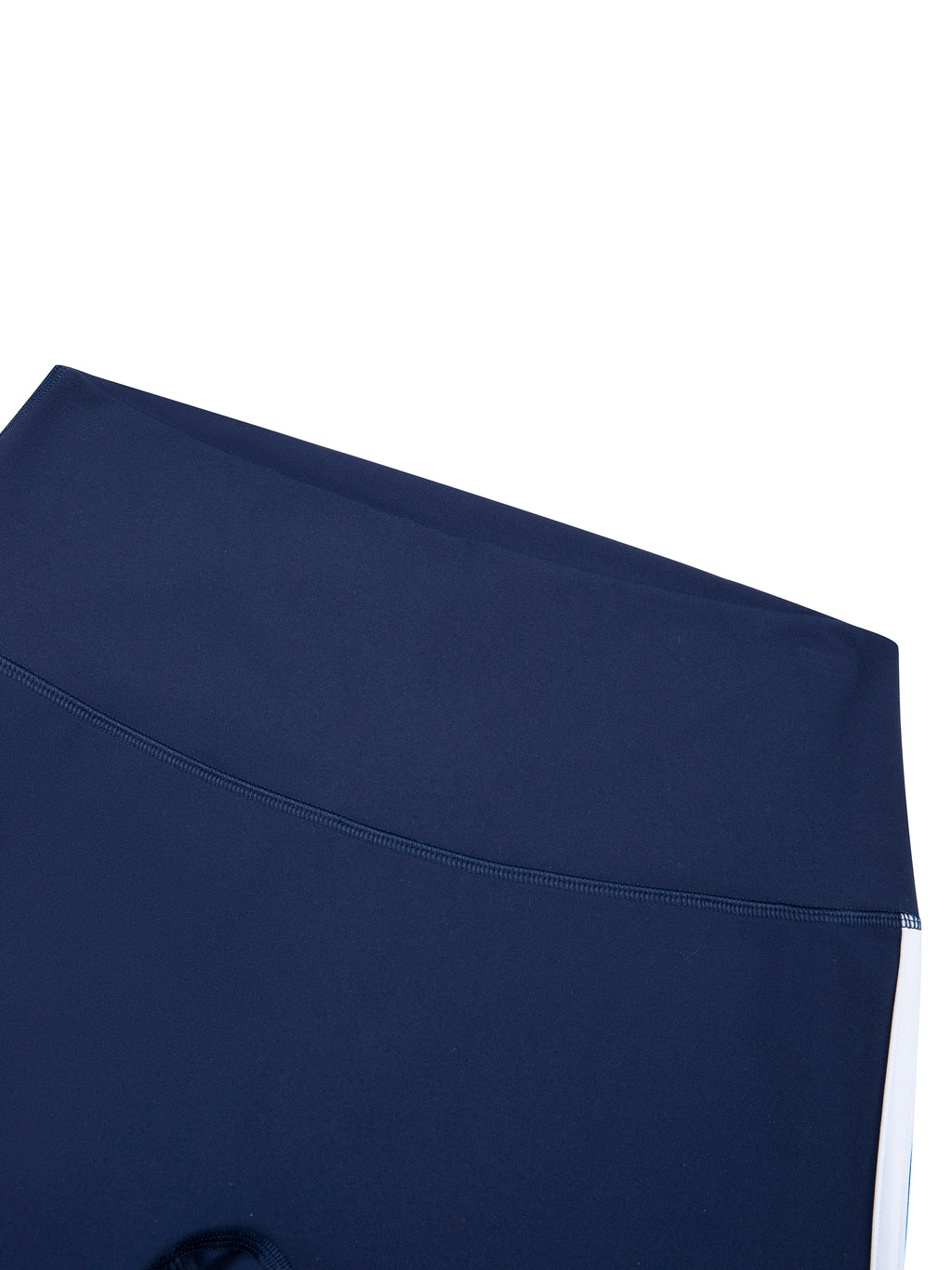 Women’s High Rise Tight Yoga Shorts fabric detail view 1
