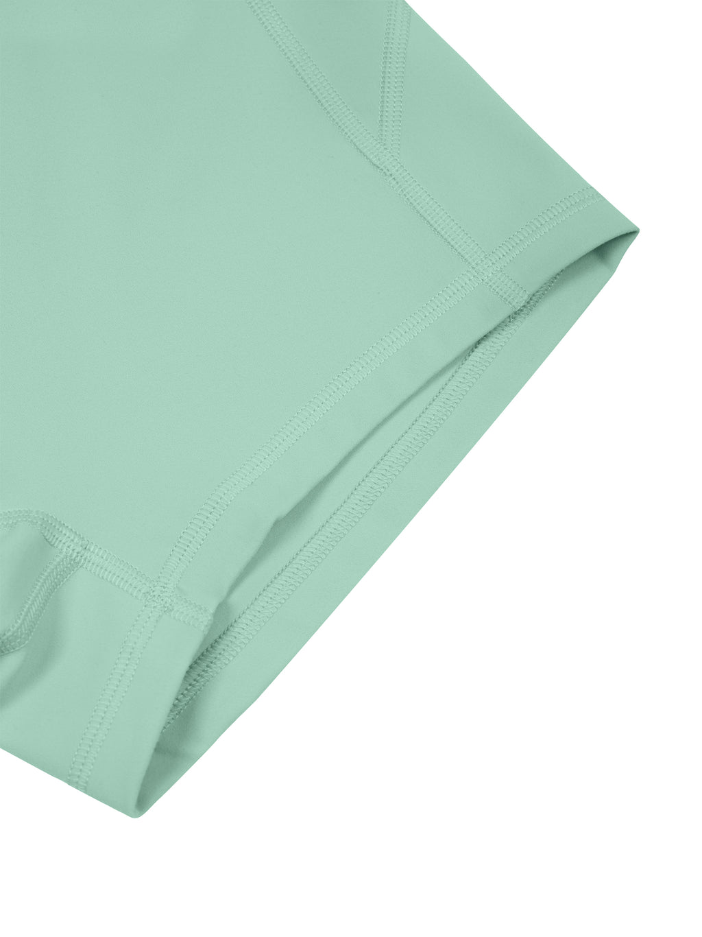 Women’s High-Waist Yoga Shorts fabric detail view 3