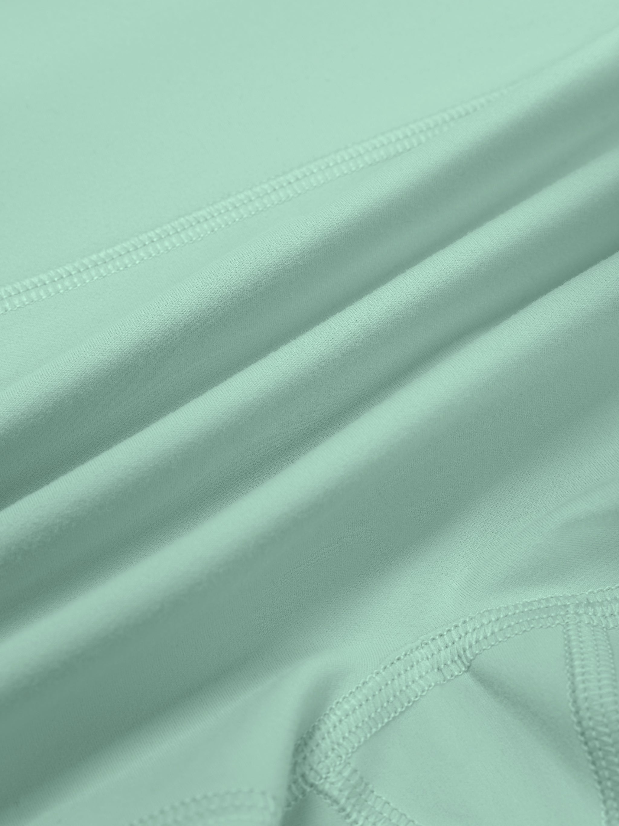 Women’s High-Waist Yoga Shorts fabric detail view 5