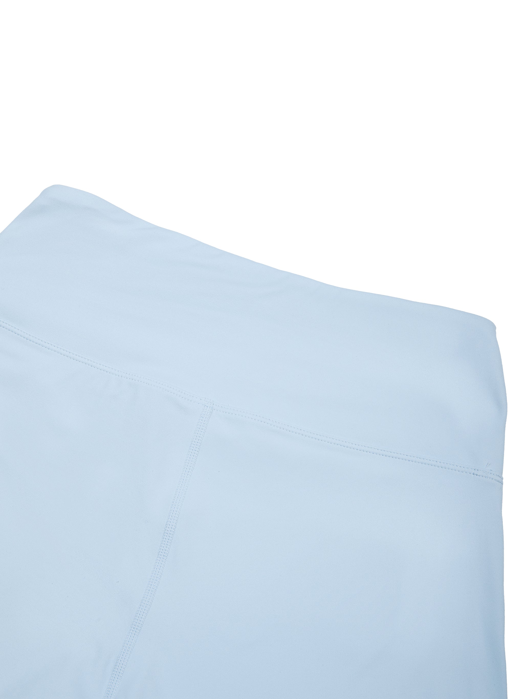 Women’s High-Waist Color Block Yoga Shorts fabric detail view 3
