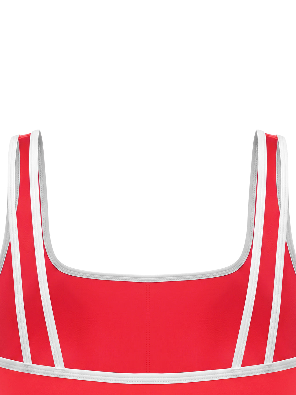 Women's Color Block Yoga Tank Top fabric detail view 2