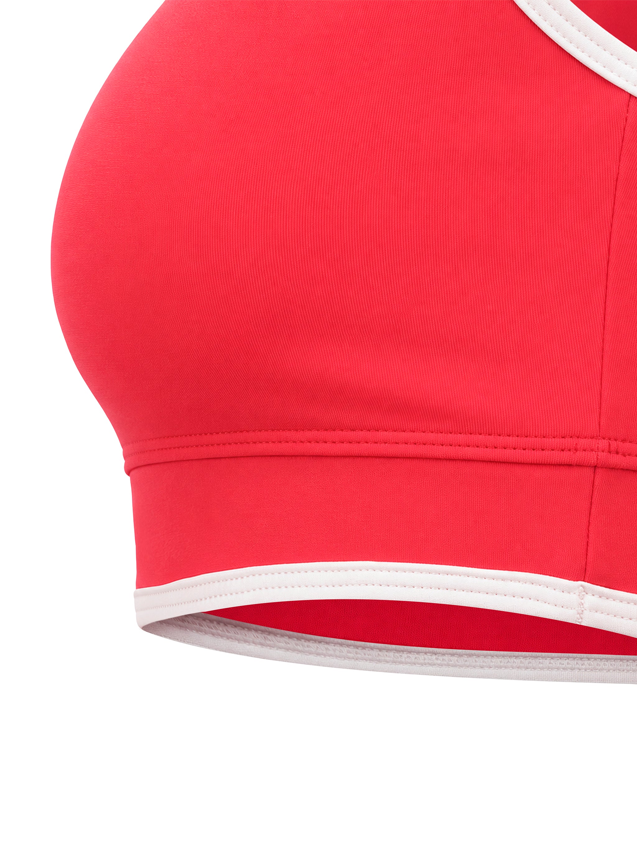 Women's Color Block Yoga Tank Top fabric detail view 3